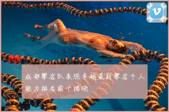 成都攀岩队表现卓越最新攀岩个人能力排名前十揭晓