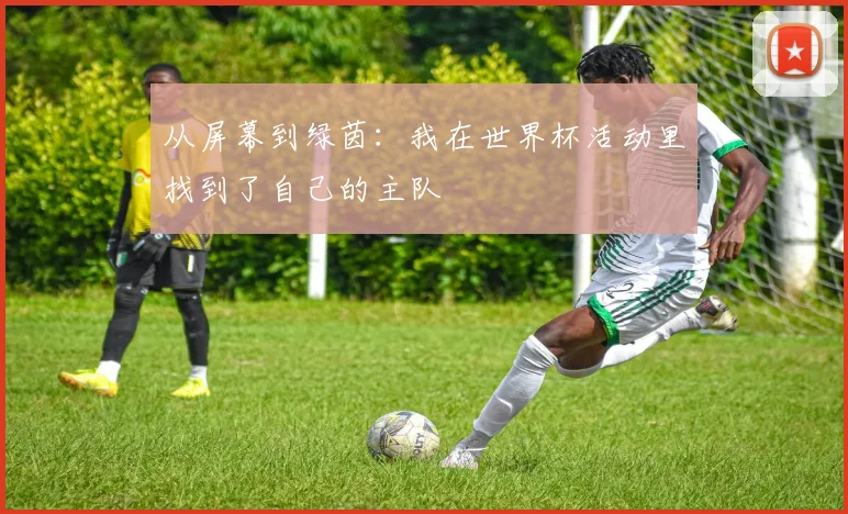 从屏幕到绿茵:我在世界杯活动里找到了自己的主队