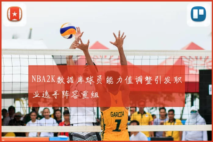 NBA2K数据库球员能力值调整引发职业选手阵容重组